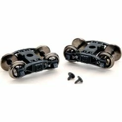 Bachmann Industries On30 Spectrum Arch Bar Trucks, Long Base (1pr) for Parts, Trucks & Wheels
