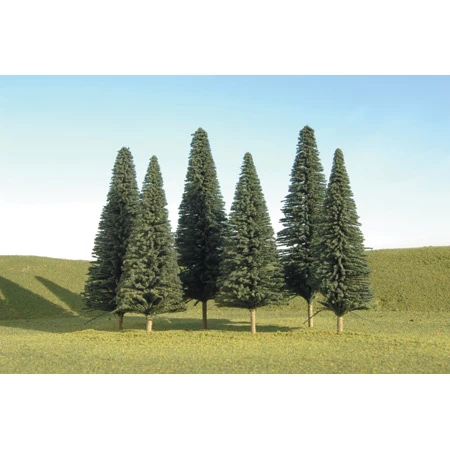 Bachmann Industries Scenescapes Pine Trees, 5-6" (6) for Scenery 1 Bachmann Industries Scenescapes Pine Trees, 5-6" (6) for Scenery