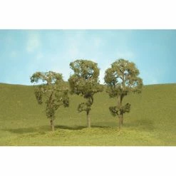 Bachmann Industries Scenescapes Maple Trees, 3-4" (3) for Scenery