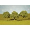 Bachmann Industries Scenescapes Oak Trees, 3-3.5" (3) for Scenery