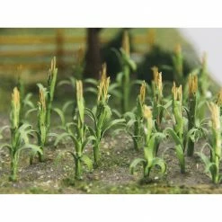 Bachmann Industries Corn Stalks, 1" Tall (30) for Scenery