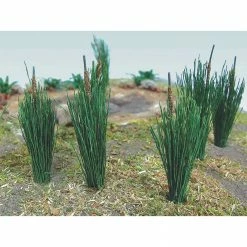 Bachmann Industries Cattails, 3/4" Tall (24) for Scenery