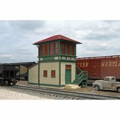 Bachmann Industries Fall Junction Switch Tower HO Scale for Buildings