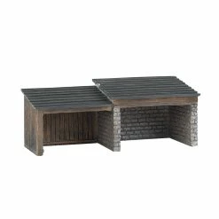 Bachmann Industries HO Building Front Storage Shed for Buildings
