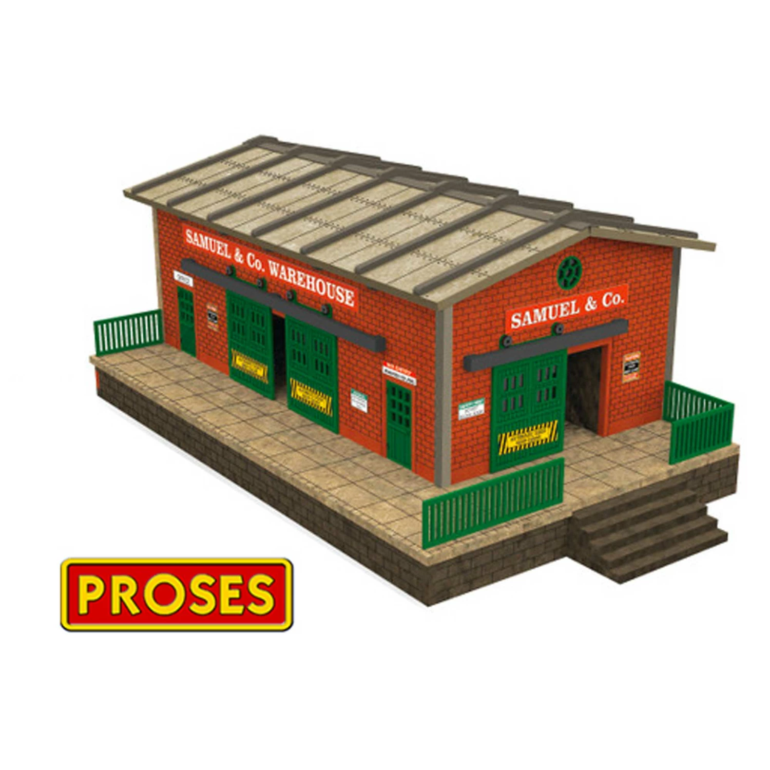 Bachmann Industries O SCALE WAREHOUSE with MOTORIZED WORKING DOORS for Buildings 1 Bachmann Industries O SCALE WAREHOUSE with MOTORIZED WORKING DOORS for Buildings