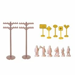 Bachmann Industries HO Layout Accessories Assortment for Scenery & Accessories