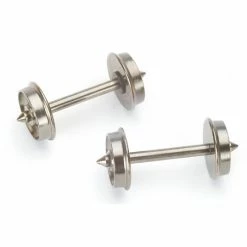 Bachmann Industries HO Wheel Set, 33"/Flat Back (12) for Parts, Trucks & Wheels