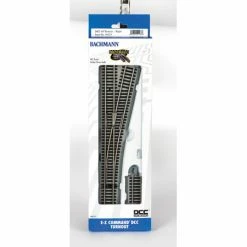 Bachmann Industries HO NS EZ Command #5 Right-Hand Turnout with DCC for Track & Accessories