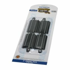 Bachmann Industries HO Steel EZ 3" Straight (4) for Track & Accessories