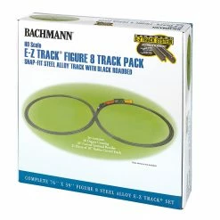Bachmann Industries HO Steel EZ Figure 8 Track Pack for Track & Accessories