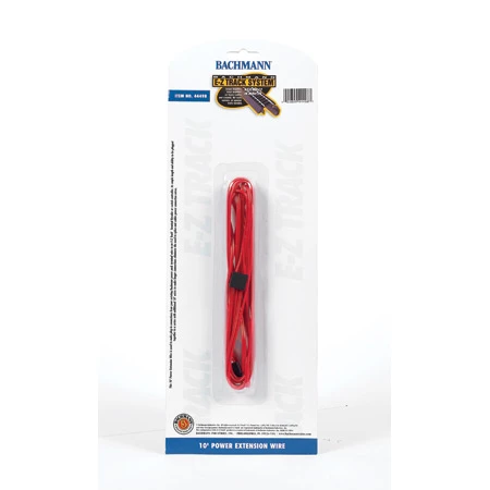 Bachmann Industries EZ 10' Red Terminal Extension Wire for Track & Accessories 1 Bachmann Industries EZ 10' Red Terminal Extension Wire for Track & Accessories