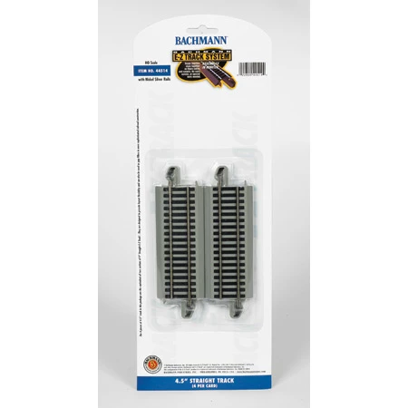 Bachmann Industries HO NS EZ 4-1/2" Straight (4) for Track & Accessories 1 Bachmann Industries HO NS EZ 4-1/2" Straight (4) for Track & Accessories