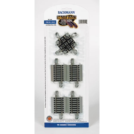 Bachmann Industries HO NS EZ 90-Degree Crossing for Track & Accessories 1 Bachmann Industries HO NS EZ 90-Degree Crossing for Track & Accessories