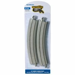 Bachmann Industries HO 18" Radius Curved Track (4) for Track