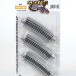 Bachmann Industries N NS EZ 11.25" Radius 1/2 Curve (6) for Track & Accessories