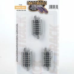 Bachmann Industries N NS EZ 11.25" Raduis 1/4 Curve (6) for Track & Accessories