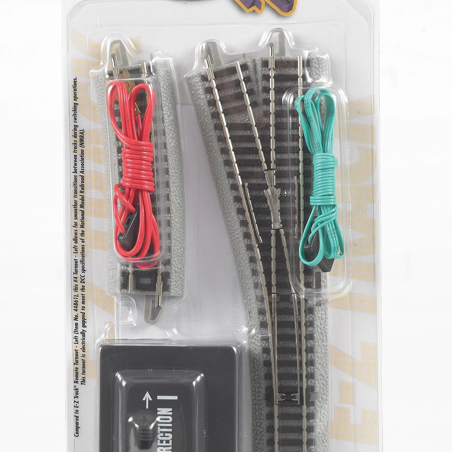 Bachmann Industries N NS EZ #4 Left-Hand Turnout for Track & Accessories 1 Bachmann Industries N NS EZ #4 Left-Hand Turnout for Track & Accessories