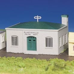 Bachmann Industries HO Snap KIT Police Station for Buildings