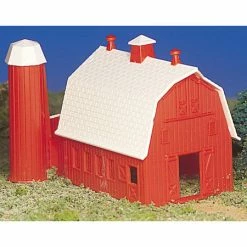 Bachmann Industries HO Snap KIT Barn for Buildings