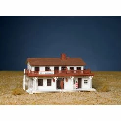 Bachmann Industries HO Snap KIT Saloon and Barber Shop for Buildings