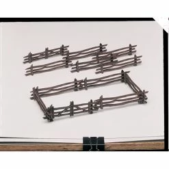 Bachmann Industries O Rustic Fence (12) for Scenery & Accessories