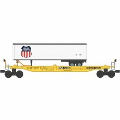 Bachmann Industries O Williams Front Runner with Trailer, UP for Freight Cars