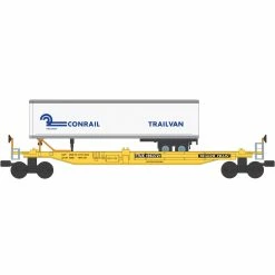 Bachmann Industries O Williams Front Runner with Trailer, Conrail for Freight Cars