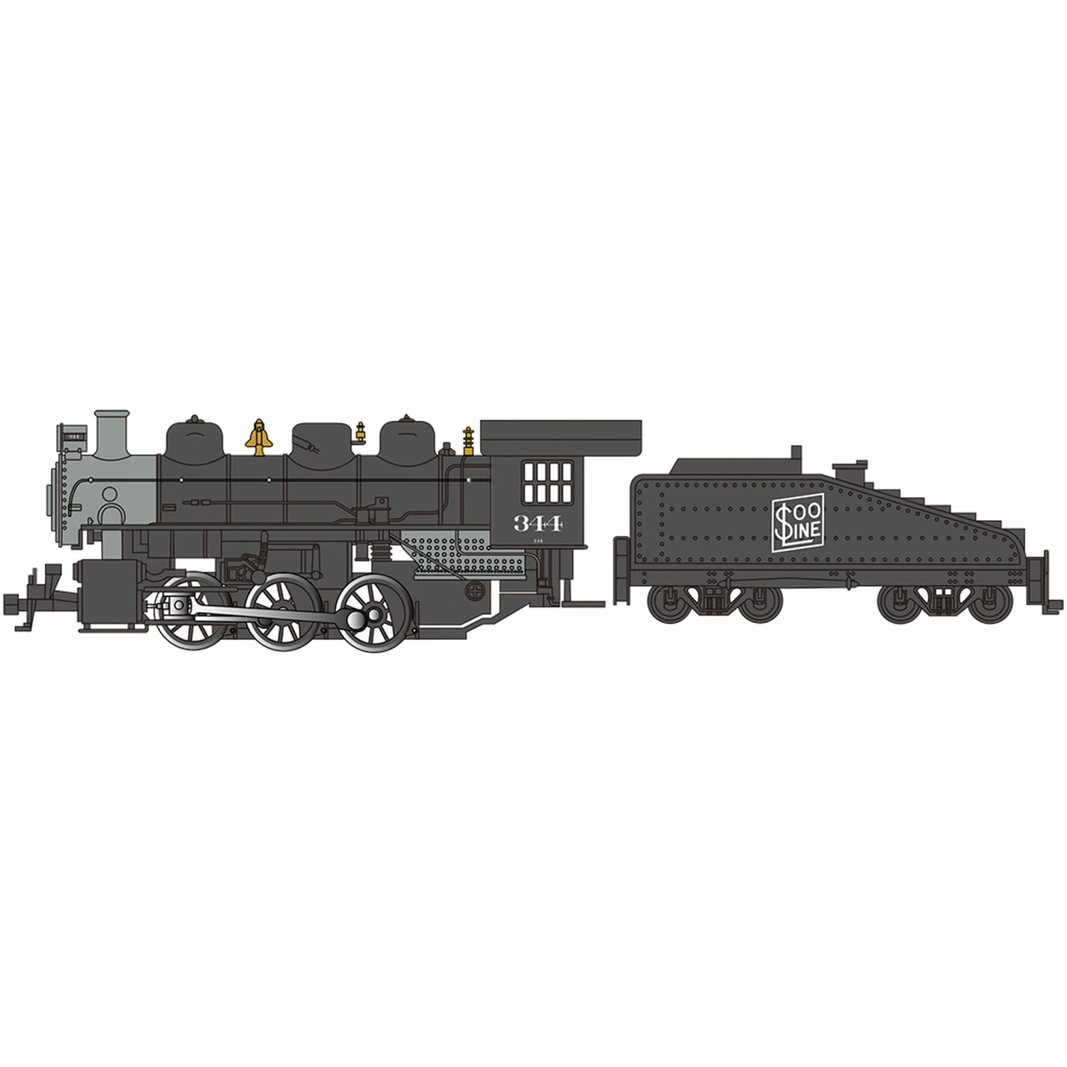 Bachmann Industries HO USRA 0-6-0 w Smoke SOO for Locomotives 1 Bachmann Industries HO USRA 0-6-0 w Smoke SOO for Locomotives