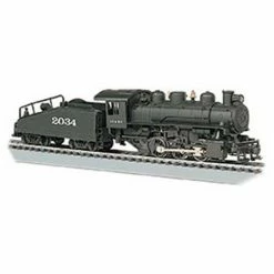 Bachmann Industries HO USRA 0-6-0 with Smoke & Slope Tender - ATSF #2034 for Locomotives