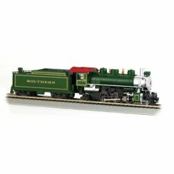 Bachmann Industries HO 2-6-2 Prairie w/Smoke, SOU/Green for Locomotives