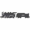 Bachmann Industries HO 2-6-2 Prairie w Smoke & Tender SF #2129 for Locomotives