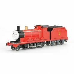 Bachmann Industries HO James the Red Engine with Moving Eyes for Locomotives