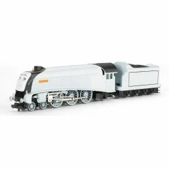 Bachmann Industries HO Spencer the Silver Engine with Moving Eyes for Locomotives