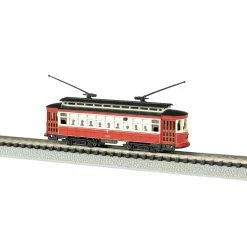Bachmann Industries N Brill Trolley Chicago for Locomotives