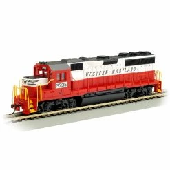 Bachmann Industries HO GP40 WESTERN MARYLAND #3795 for Locomotives