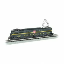 Bachmann Industries N GG1 with DCC & Sound Value, PRR/Green/1 Stripe for Locomotives