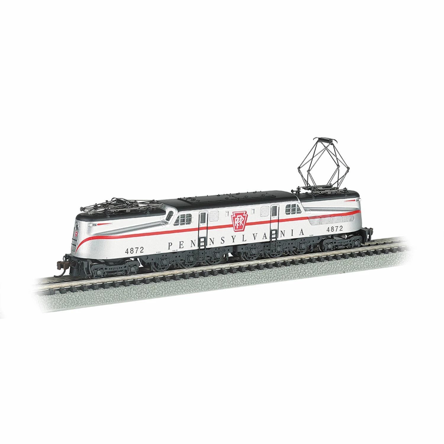 Bachmann Industries N GG1 with DCC & Sound Value,PRR/Congressional/Silver for Locomotives 1 Bachmann Industries N GG1 with DCC & Sound Value,PRR/Congressional/Silver for Locomotives