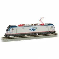 Bachmann Industries HO SIEMENS ACS-64 Locomotive with DCC & Sound, Amtrak #619 for Locomotives