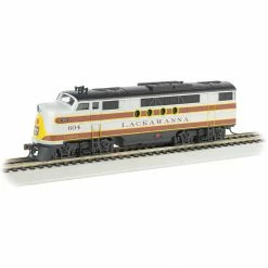 Bachmann Industries HO EMD FT-A Locomotive with DCC & Sound, Lackawanna for Locomotives
