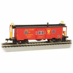 Bachmann Industries HO CABOOSE DELAWARE & HUDSON #35720 for Freight Cars