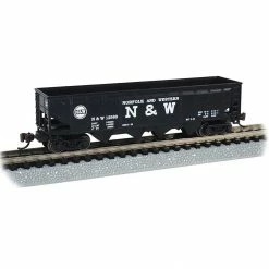 Bachmann Industries N 40' Quad Hopper Norfolk & Western, #12986 for Freight Cars