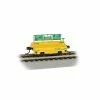 Bachmann Industries HO Test Weight Car BN Green & Yellow for Freight Cars