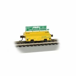 Bachmann Industries HO Test Weight Car BN Green & Yellow for Freight Cars