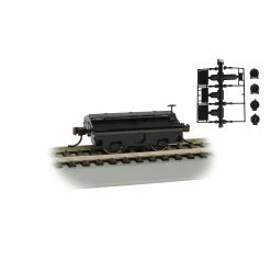 Bachmann Industries HO Test Weight Car Undecorated Black for Freight Cars