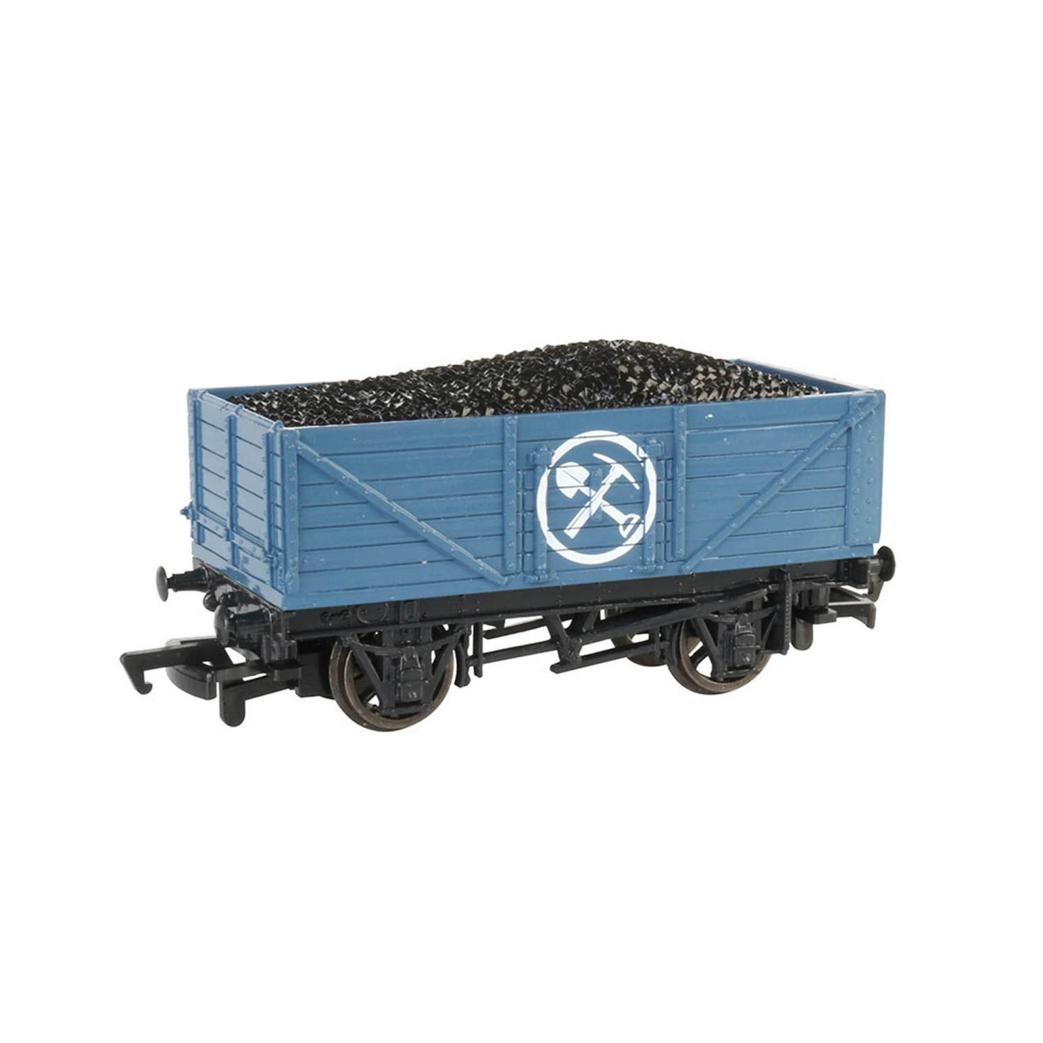 Bachmann Industries HO Mining Wagon with Load Blue for Freight Cars 1 Bachmann Industries HO Mining Wagon with Load Blue for Freight Cars