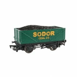 Bachmann Industries HO Sodor Coal Co Wagon with Load for Freight Cars