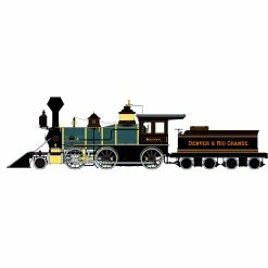 Bachmann Industries 1/20.3 Spectrum 2-6-0 D&RGW for Locomotives