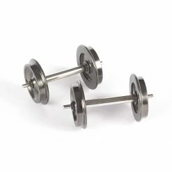 Bachmann Industries 1/20.3 Spectrum 32.5mm Wheel Sets (4) for Couplers
