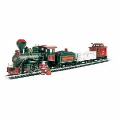 Bachmann Industries Night Before Christmas G-Scale 4-6-0 Freight Train Set for Sets