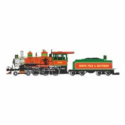 Bachmann Industries G 4-6-0 w Tender Christmas for Locomotives